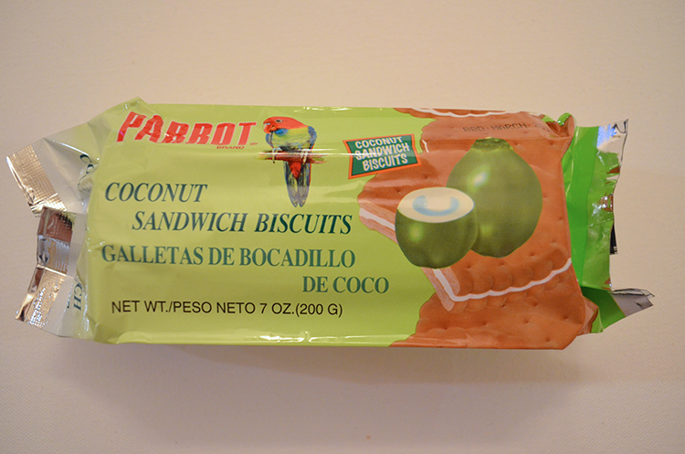 Parrot Coconut Sandwich Biscuits