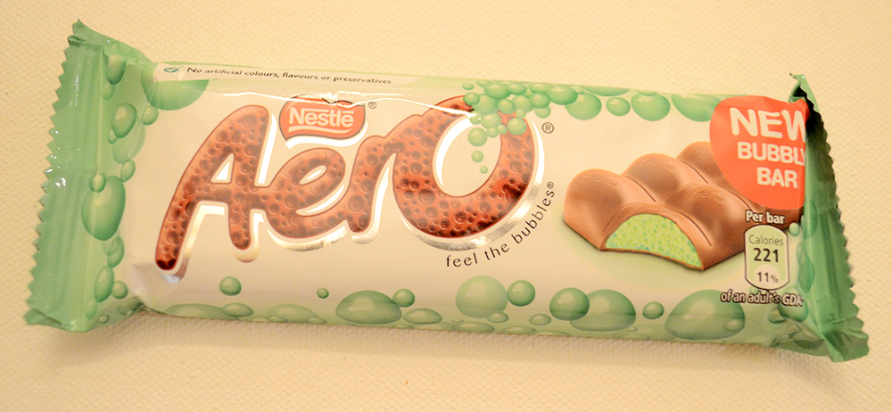 Nestle Aero Mint Chocolate Bar