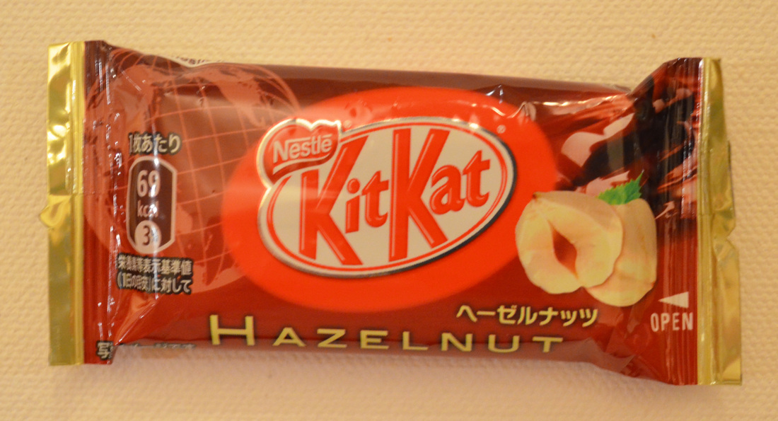 Hazelnut Kit Kat from Japan