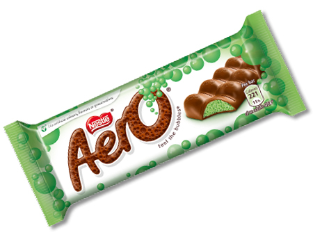 Nestle Aero Mint Chocolate Bar