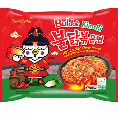 Source Wholesale Korean Instant Noodles 3X Spicy Hot